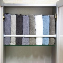 해시트리 센스업 행거봉 화이트 압축봉 옷걸이 헹거봉 원룸 필수품, 30-50cm(직경1.3cm)화이트