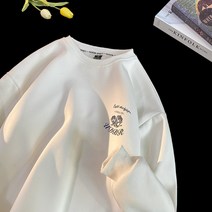 큰옷코트 고가 힙합 라이크 면 물고기비늘 로즈 꽃 맨투맨 B262 W8053 P35 통제함 48 4994317705