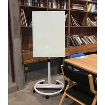 자석 강화유리 화이트보드 이동식 높이조절 학원