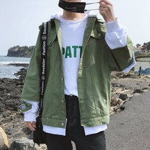 남자 코트 아웃웨어 청 후드자켓 JM63