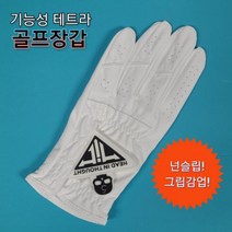 선수들이 사용하는 기능성 테트라소재 남성 골프장갑