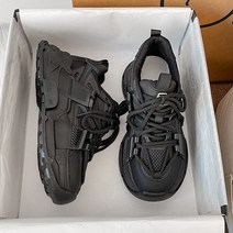 Modern Fashion 여자 키높이 어글리슈즈 통기성 발편한 운동화 빈티지 스니커즈