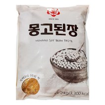 부천몽고 된장 일식된장 일본된장 2㎏, 1, 2kg