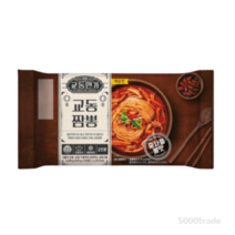 교동짬뽕 얼큰 중화풍불맛 돈골 사골 해물 30년 전통 2인분(1240g)[무료배송], 1팩(2인분)
