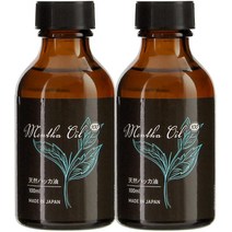 [페퍼민트 오일] 천연 박하 오일 100 일제 100mL 2개 세트 박하 오일 Mentha Oil 100