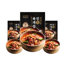 선비찬 진육개장 600g X 4봉