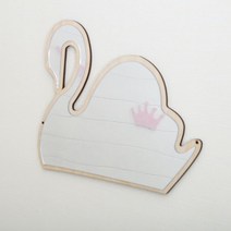 아둥놀이터 안전거울 아크릴거울 아기거울, 백조