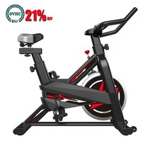 스핀바이크 스탠다드형 실내자전거 de gimnasio bici hometrainer equipment for exercise cycle elliptical trainer 스피닝, 검은색