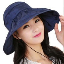 썬캡 모자 여성모자 여름모자 벙거지모자 접는 프라햇