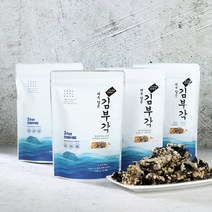 [KT알파쇼핑]블랙푸드 제주 수제 찹쌀 김부각(35g x 10봉지), 블랙푸드 제주 수제 찹쌀 김부각(35g x 10봉지)