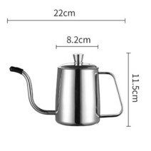 핸드드립서버 캠핑 인덕션 드립 이탈리아350ml 600ml 커피 티 포트 구스 넥 핸드 메이커 드립 주전자 비 스, 한개옵션1, 04 600ml