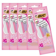 빅 2중날 여성용 면도기, 7개입, 10개