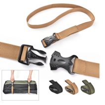 BT3 - 캠핑 압축 벨트 벨크로 버클형 웨빙 몰리 스트랩 침낭 매트 이불 돗자리 고정 끈 압축벨트 웨빙스트랩 정리끈, 버클(1P), 블랙