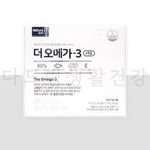 경동제약 네이처위드 더 오메가3 rTG 120캡슐, 60정, 2개