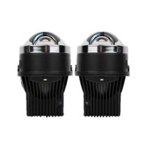 유니버설 슈퍼 밝은 레이저 안개 램프 6000K 쿨 화이트 LED 헤드 도요타 렉서스용, 02 6000K_01 4000 lm