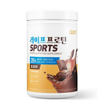 칼로바이 라이프 프로틴 스포츠 초코맛 유청 단백질 파우더, 2개, 646g