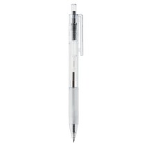 MUJI 폴리카보네이트 유성 볼펜 0.7mm, 레드 18444441