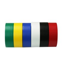 천수테이프 전기 절연테이프 6가지 색상 세트, 1세트(6개-각색상별1개씩)