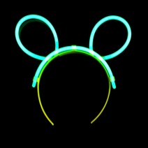 콘서트 야광머리띠 그린 KC인증 파티용품 행사 생일, 단품