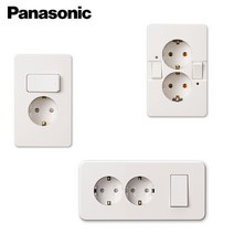 panasonic 파나소닉 스위치부 콘센트 가구화장대 콘센트 1구 2구, 2. 스위치부 콘센트2구 세로형