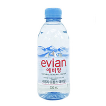 에비앙 생수, 10개, 330ml
