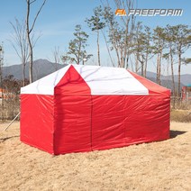 프리폼 캐노피천막 럭셔리 3X6 풀세트 야외 실내 행사용 텐트 포장마차 테라스 바람막이 그늘막 옥상, L민자풀 3X6 진청