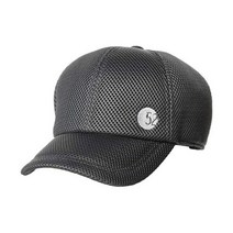 191290 골프모자 미즈노 B2JW0003 남성 더블 라셀 캡 아웃도어 여행 및 워킹웨어, Free Size, 숯