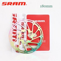 자전거튜닝 부품 악세사리 SRAM 로터 센터라인 160mm 자전거 디스크 브레이크 2 개 203mm Mtb 유압 산악, 17 1PC-Colorful-180mm