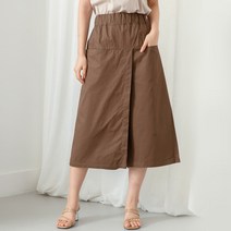 사입자mall F989 밴딩랩치마바지 허리밴딩 여성팬츠 봄 여름 가을 여자 롱 치마바지 큐롯 와이드 통넓은 팬츠