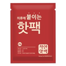 모던홀릭 착한 핫팩 군용 대용량 의류에 붙이는 핫팩 40g 100매