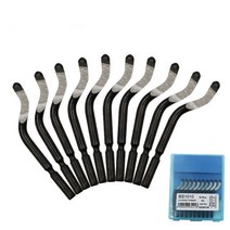Trimming Knife Scraper Edge Deburring Head Cutters Set Burr Remover Tool For Wood Plastic, [05] 10Pc Blades
