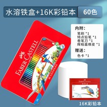 초등학생여자 기초 배우기 그림그리기강좌 스케치 미술수업 전문가용 색연필 조카 어린이집, 수용-60색철케이스+연본16K