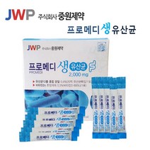 중원제약 프로메디 생 유산균 30포 * 6개(6개월) 12개(12개월) 6+1 12+2 요구르트맛 100억유산균, 360포, 2000mg