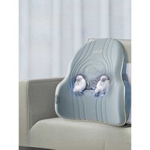 쿠션 안마기 사무실 안마 허리 웨이브 마사지기 요통, 안마 요추 지지대