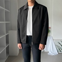 미니멀 남자 싱글 블랙자켓