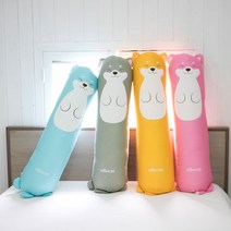 꿀몽 시바견 사탕베개 에어메쉬원단 3D메쉬원단 롱베개 긴베개 바디필로 아동베개 유아베개 성인베개 베, 하늘(솜 미포함)