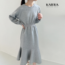 카라 KARRA 머메이드셔링기모원피스_KB2WOP103Q