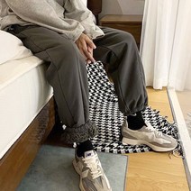 스토리원 남성 겨울 두툼한 퍼안감 조거 팬츠 바지 RKJG-WP01