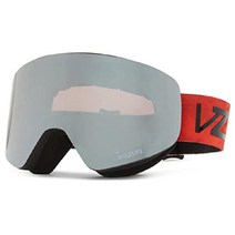 본지퍼 VonZipper 남녀공용 앙코르 스노우 스키 스포츠 고글, 와일드 로즈 크롬, 유방암 탑승/와일드 골드 크롬 렌즈
