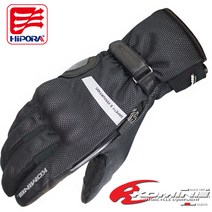 코미네 오토바이 방한 장갑 겨울 바이크 용품 핫팩용 포켓 프로텍터 GK-798, 2XL, BLACK/YELLOW