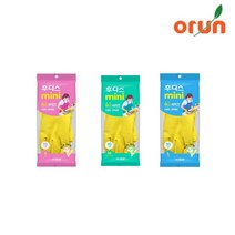 [오런] 후디스고무장갑미니10P, 전체색:레드 / 사이즈:L