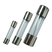 국산 유리관휴즈 유리관퓨즈 유리관 원통 휴즈 퓨즈 낱개판매 대 중 소 0.5-30A, 38.5mm(대), 10A