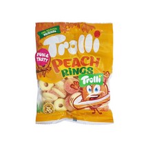 트롤리 피치향 링스 피치링 100g, 1개