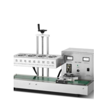 플라스틱 뚜껑 고주파 실링기 자동 밀봉기 컨베이어, 상세 페이지 참고, 50-120mm 원통형 자동 실링기