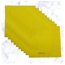 옐로우60개 비스코스100％ 독일행주 38cm 대형, 상세페이지 참조, 상세페이지 참조