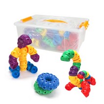 지니맥 리글위글C 창의블록세트 160피스