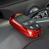 모터스파이JEEP 크라이슬러 TPU 키케이스, 레드