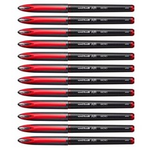 미쯔비시 유니볼 에어 펜 UBA-188M, 블루, 12개입