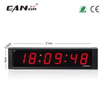 복싱타임벨 1 인치 4 자리/1 6 자리/1.8 자리 타이머 Led 카운트 다운 스톱워치 복싱, [02] 1inch 6digits