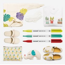 모나미 패브릭마카 470 낱색 원단 천 염색펜, 에메랄드그린